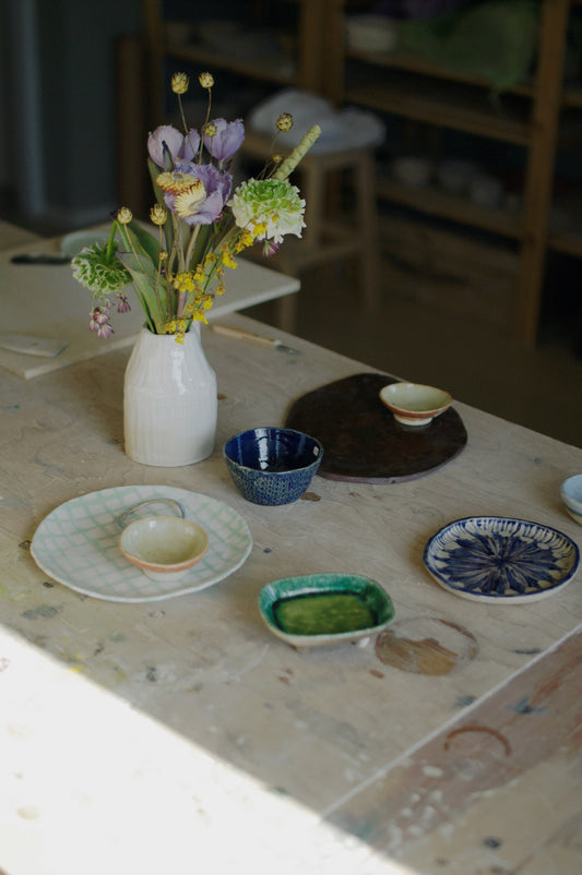 Keramiikkakurssi värikkäillä lasitteilla  |  to 8.1. & to 22.1.