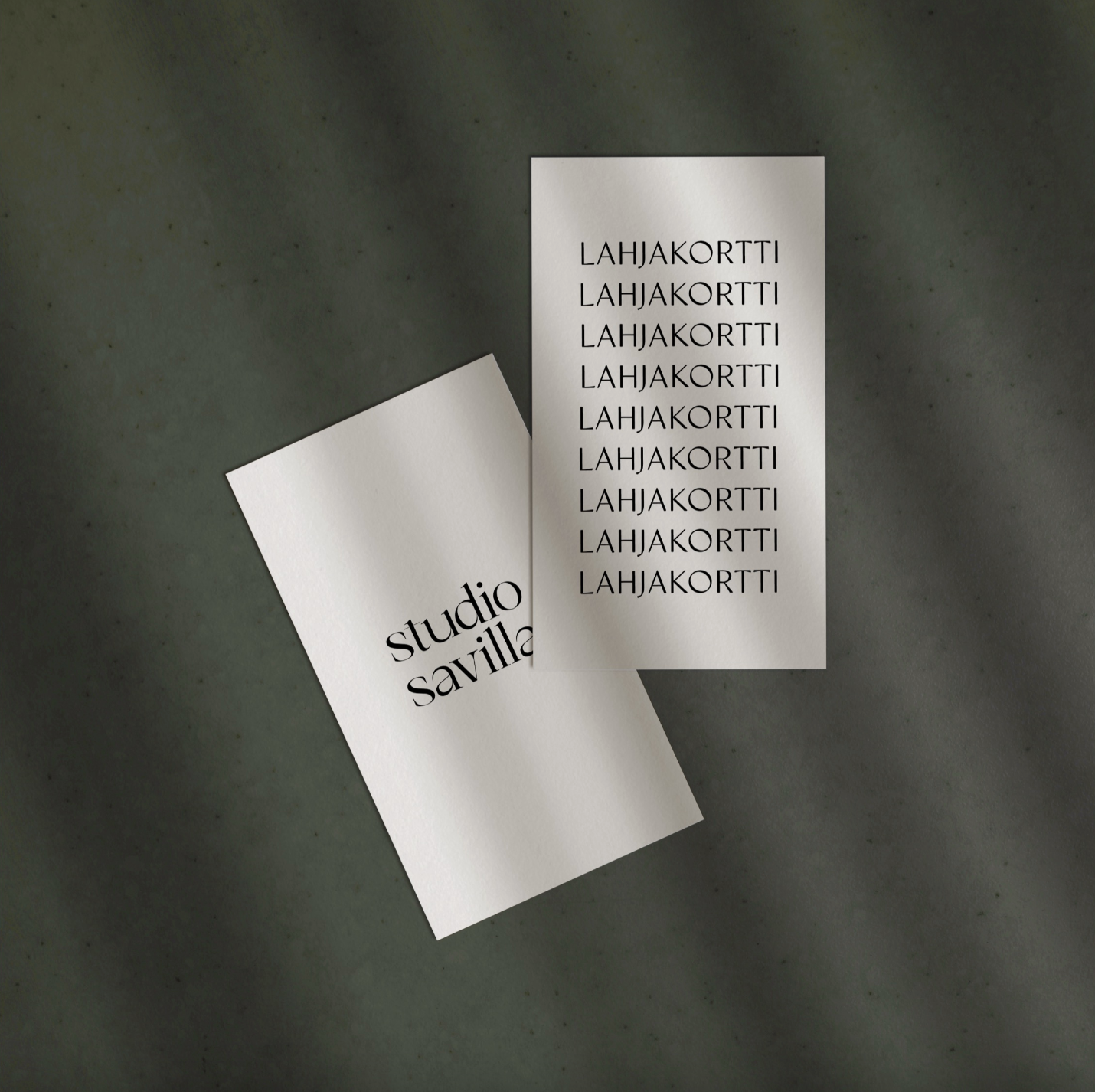 Studio Savilla lahjakortti